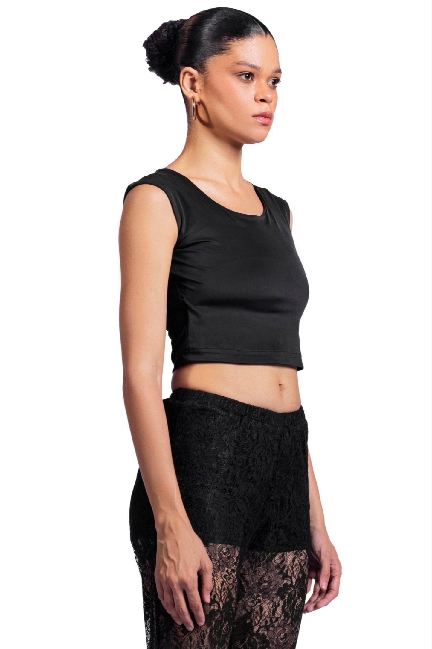 Dark Lace “black short Dentelle”