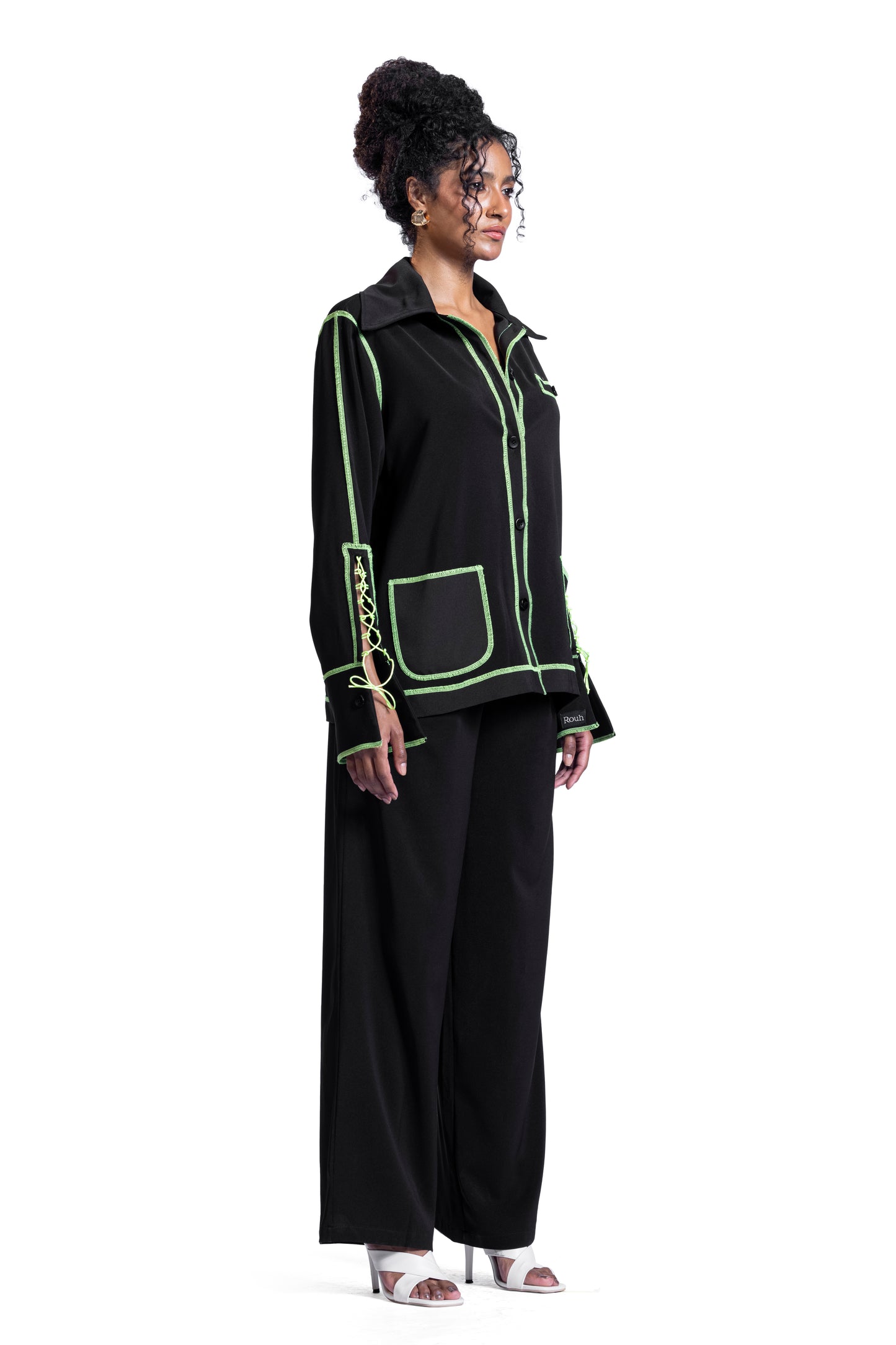 SIREN SUIT “Black Long Sleeve set”