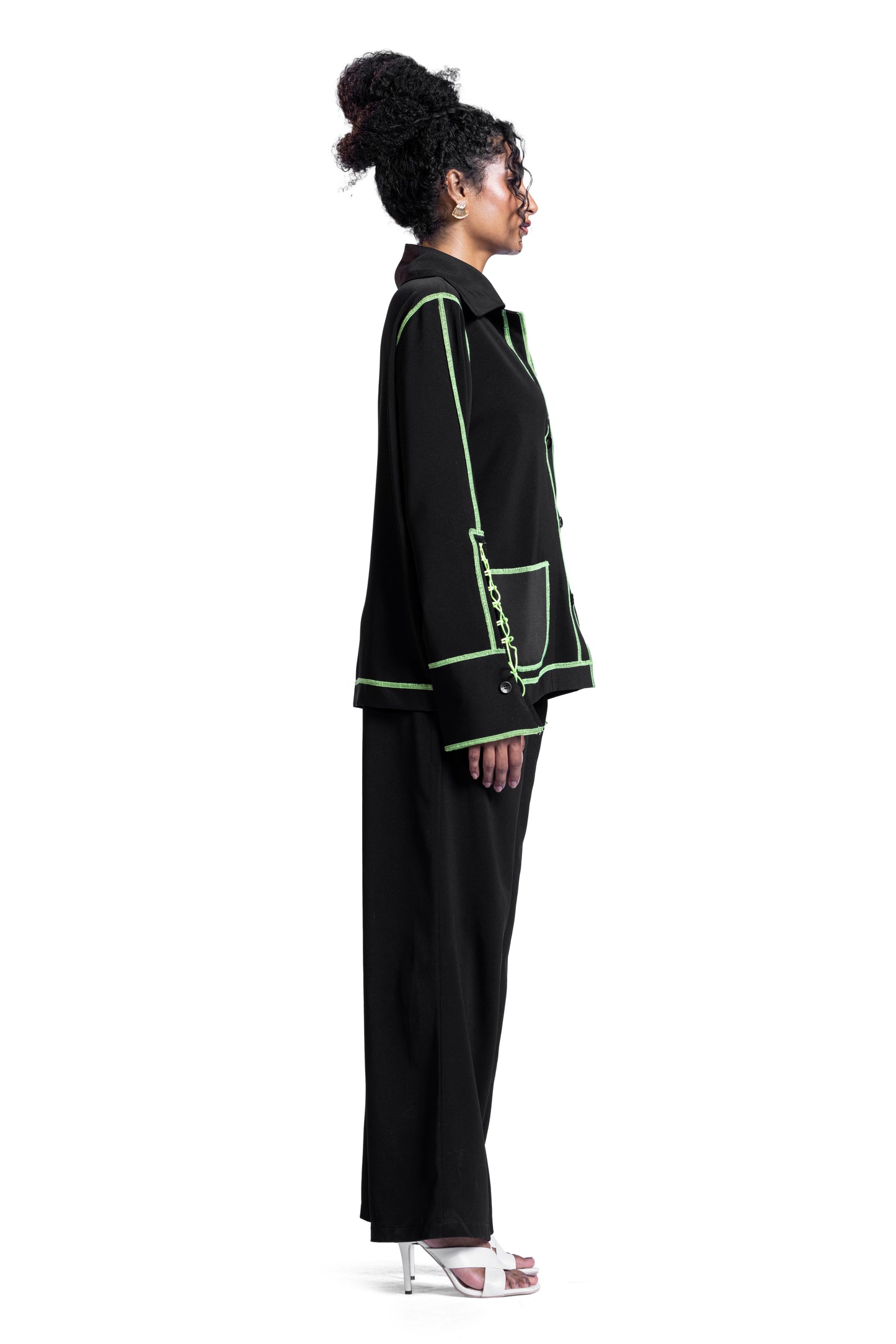 SIREN SUIT “Black Long Sleeve set”