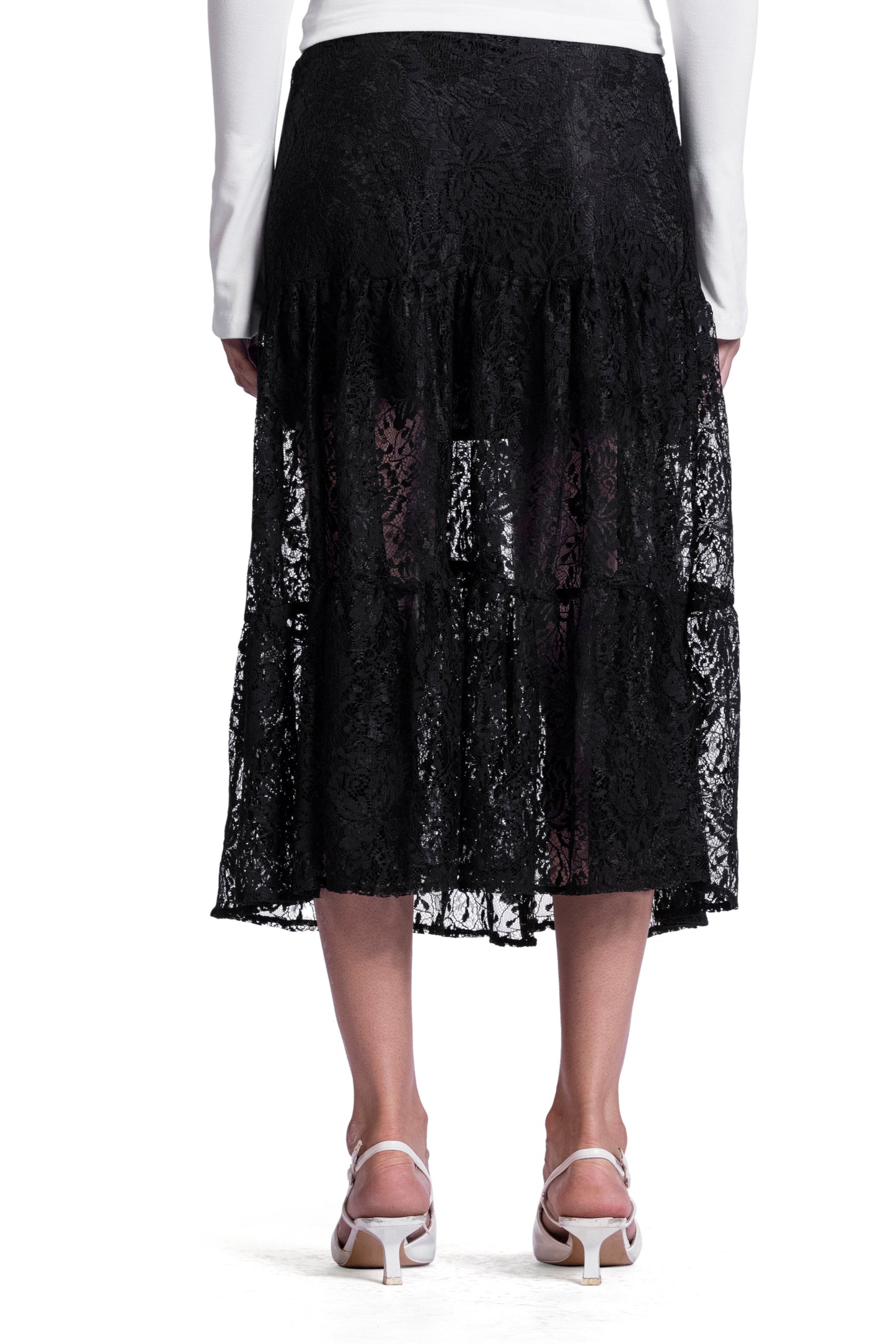 Black Dentelle skirt