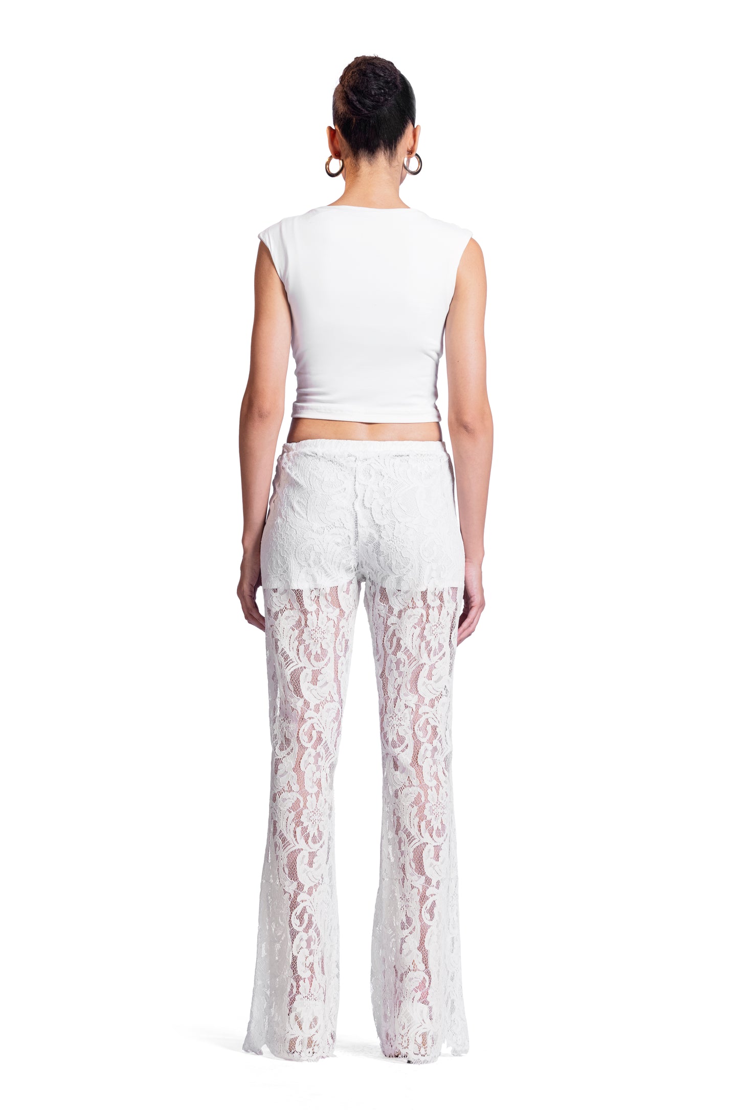 Pure Bliss “white short Dentelle”