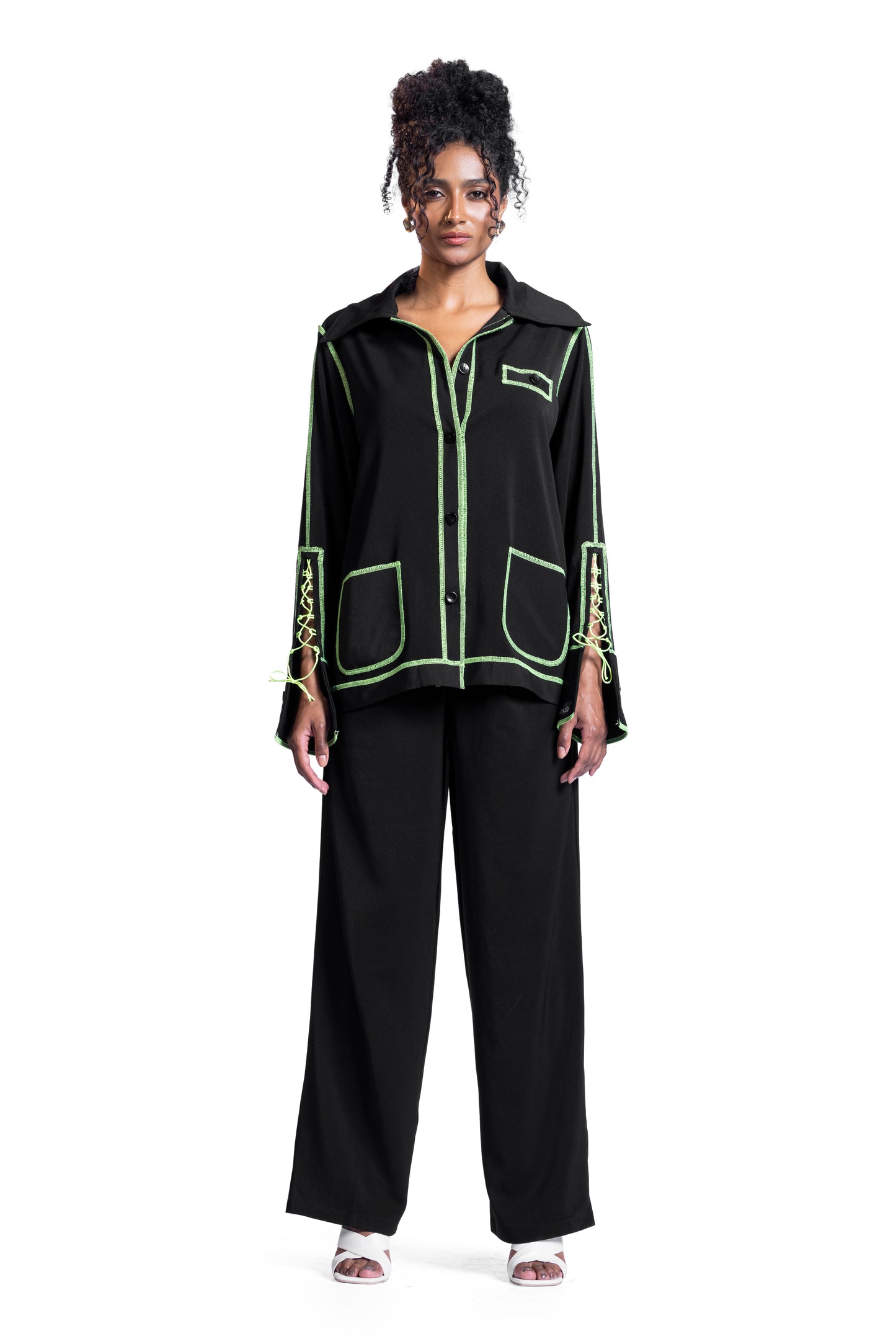 SIREN SUIT “Black Long Sleeve set”