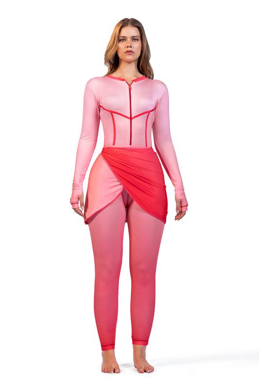 Rosé Circuit Jumpsuit