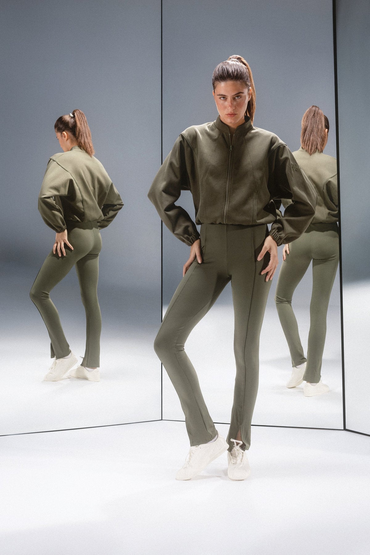 Olive Green Suit
