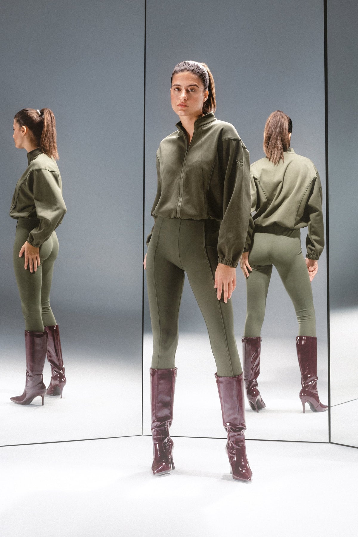 Olive Green Suit