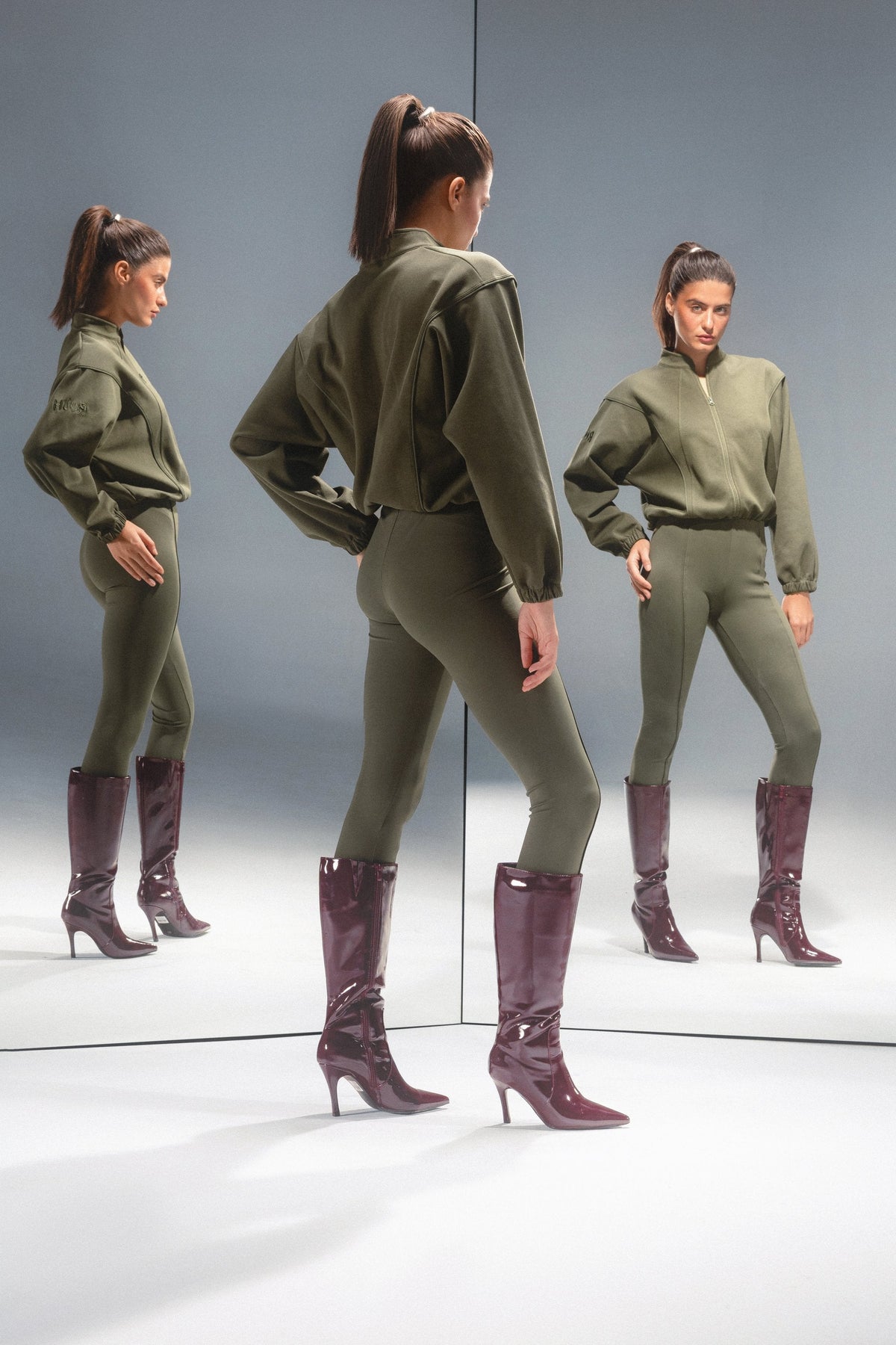 Olive Green Suit