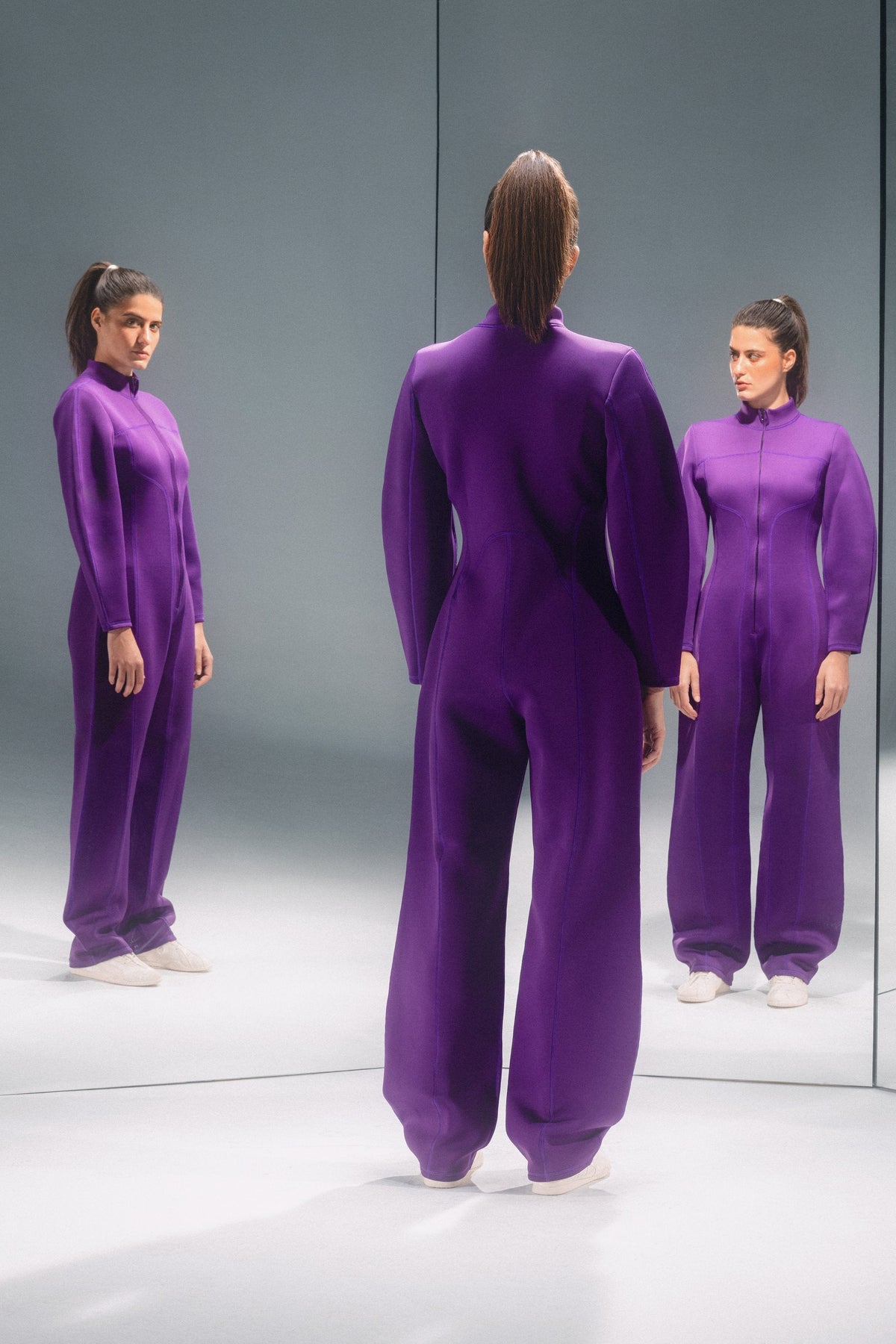 Purple Oversized Suit