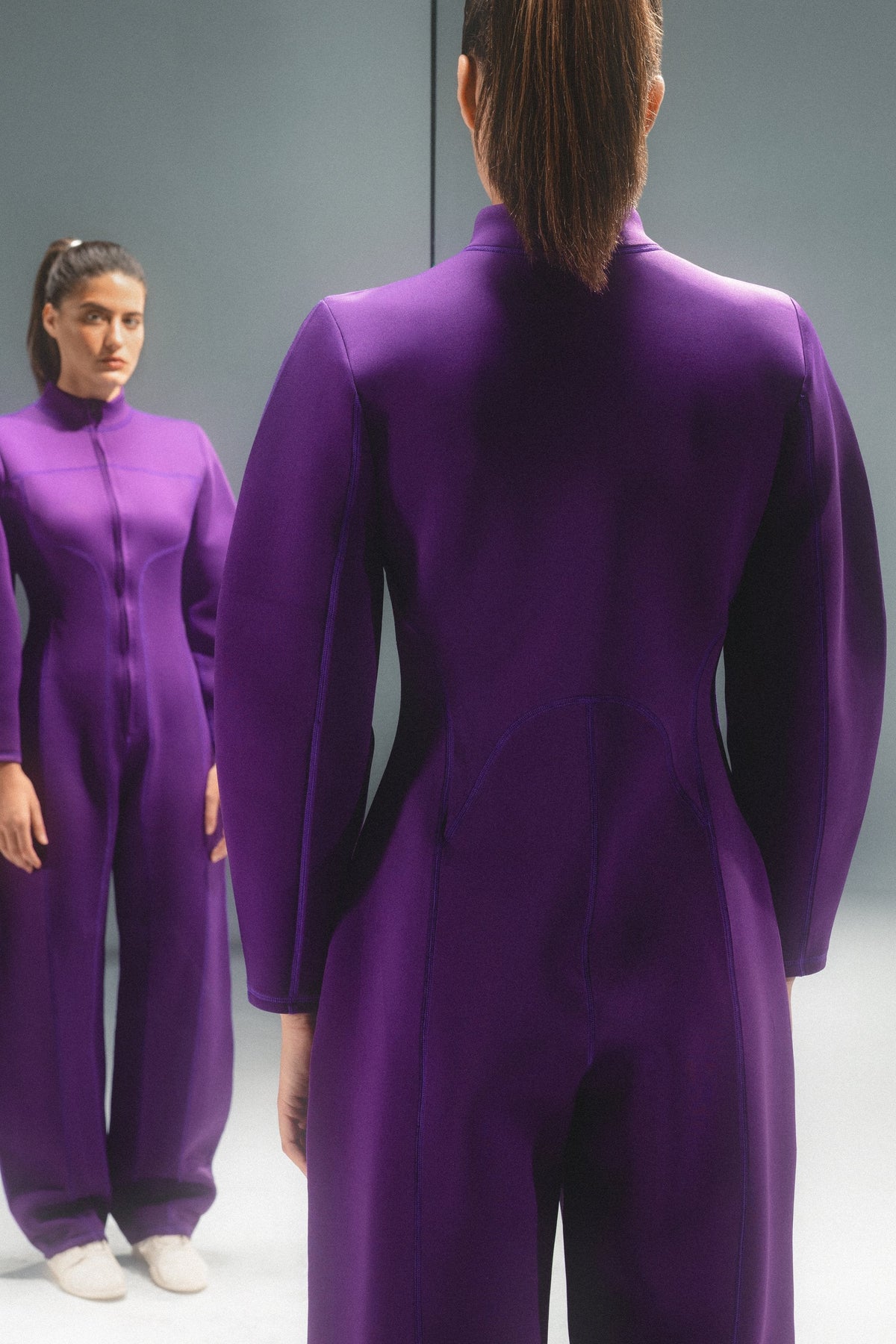 Purple Oversized Suit