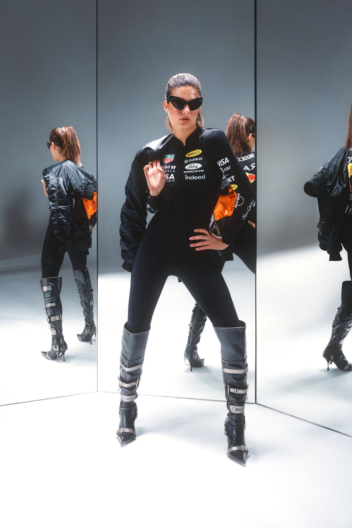 Racing Black Suit